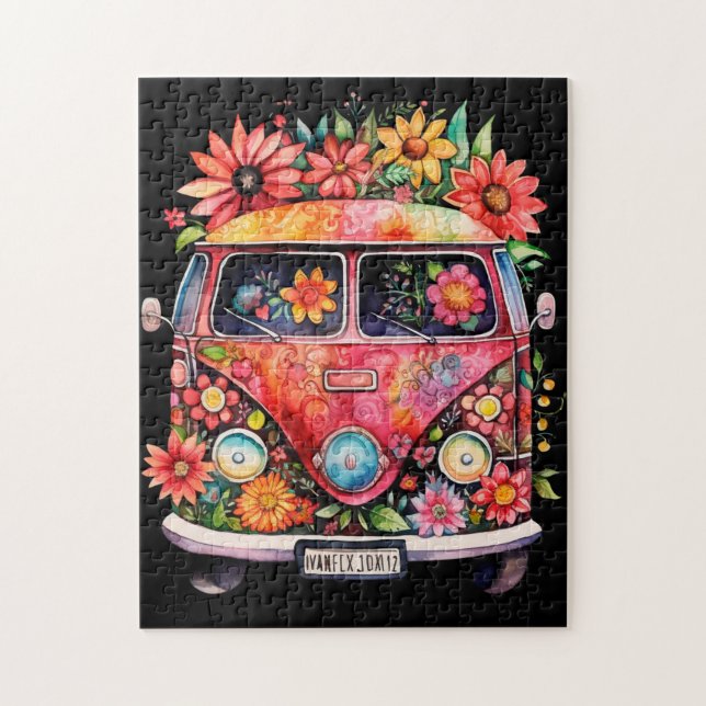 Quebra-cabeça Van Hippie (Vertical)