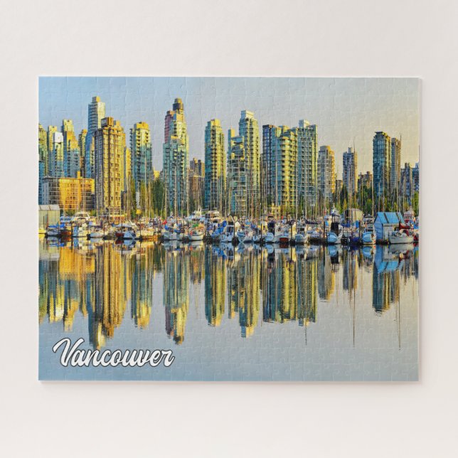 Quebra-cabeça Vancouver, Colúmbia Britânica, Canadá (Horizontal)