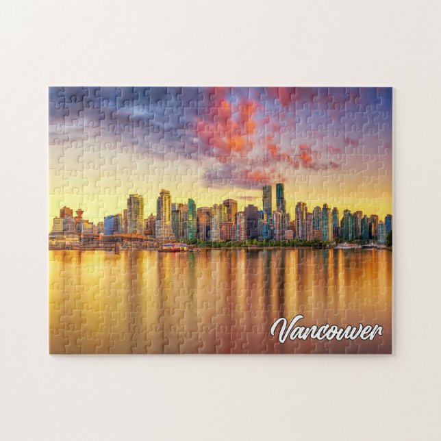 Quebra-cabeça Vancouver, Colúmbia Britânica, Canadá (Horizontal)