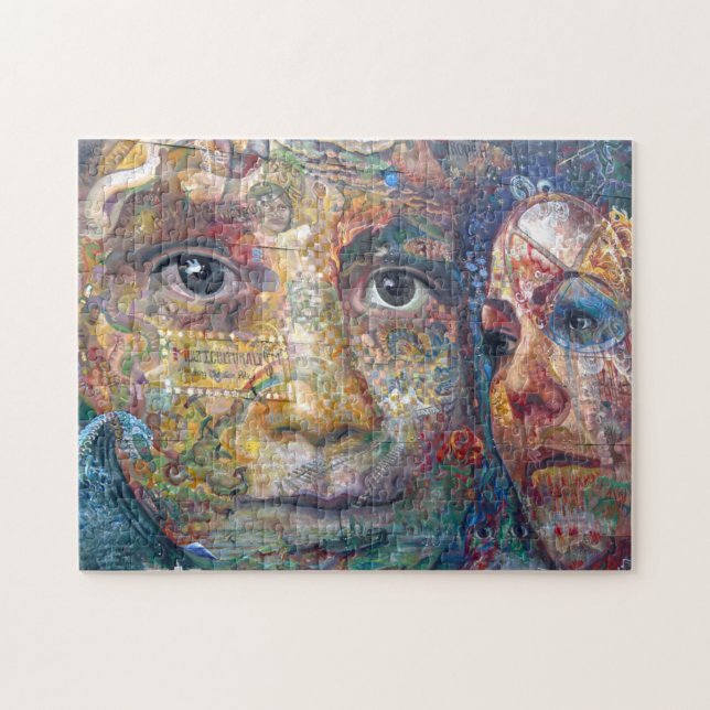 Quebra-cabeça Vancouver de Arte Infantil. (Horizontal)