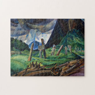 Quebra-cabeça Vanquish, 1930, por Emily Carr
