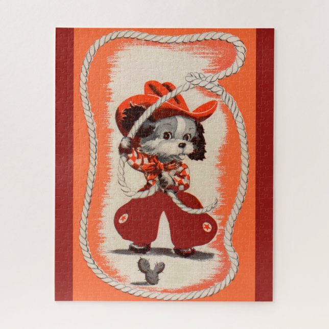 Quebra-cabeça vaqueiro (Vertical)