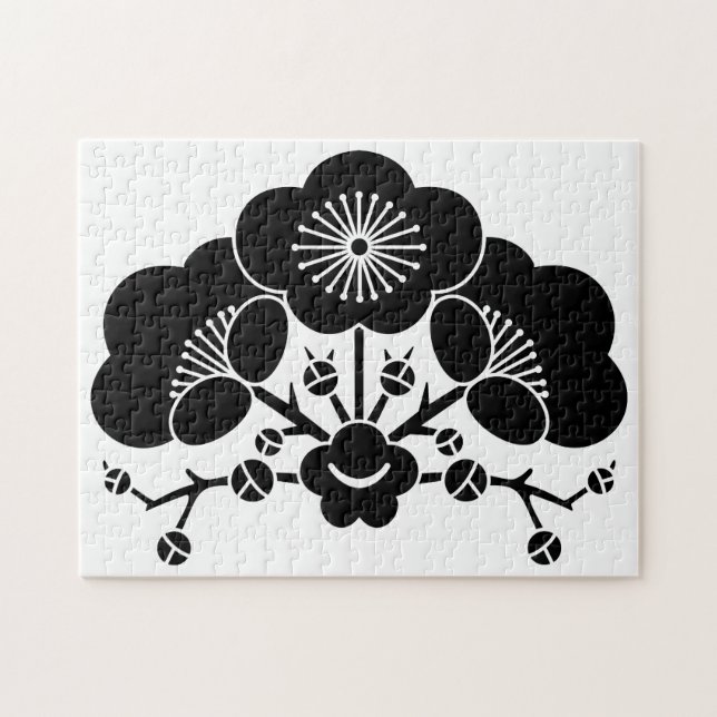 Quebra-cabeça Várias floridas de ameixa (Horizontal)