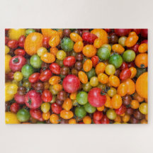 Variedade colorida de tomate