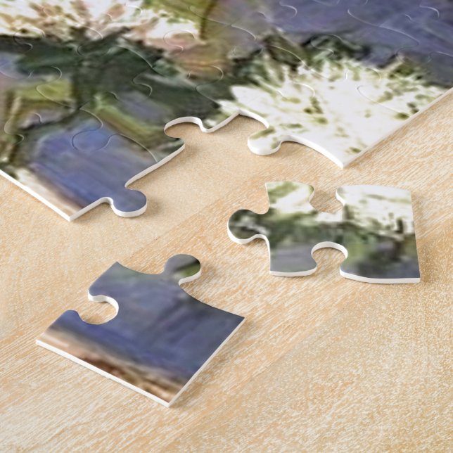 Quebra-cabeça Vase com Gladioli por Vincent van Gogh, 1886. (Lateral)