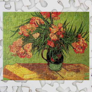Quebra-cabeça Vase com Oleanders e Livros de Vincent van Gogh