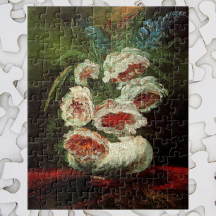 Quebra-cabeça Vase com Peonies por Vincent van Gogh
