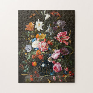 Quebra-cabeça Vase das Flores   Jan Davidsz de Heem