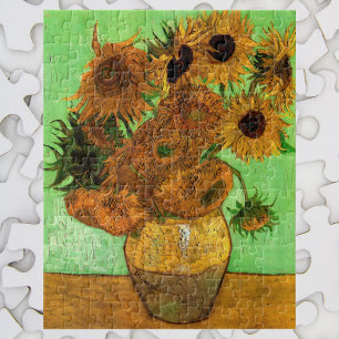 Quebra-cabeça Vaso com Doze Girassóis por Vincent van Gogh