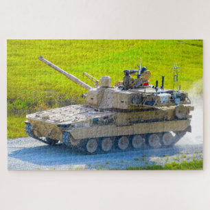 Quebra-cabeça VEÍCULO DE COMBATE ARMOVERMADO M10 (20x30 polegada
