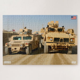 Quebra-cabeça VEÍCULO MRAP EUA (20x30 polegadas)