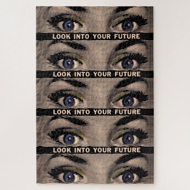 Quebra-cabeça Veja o seu futuro (Vertical)