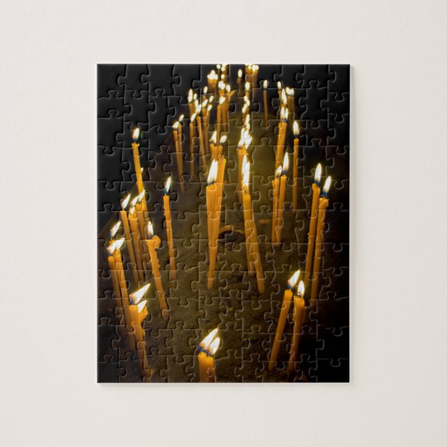 Quebra-cabeça Velas acesas em uma igreja, Armênia (Vertical)