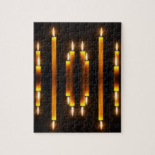 Quebra-cabeça Velas Amarelas - Luz de Velas