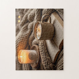 Quebra-cabeça Velas e cobertores, quentes e quentes