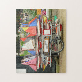 Quebra-cabeça Veleiros do brinquedo, jardins de Luxembourg,