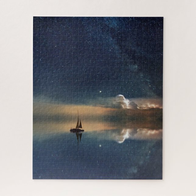 Quebra-cabeça Velejando para as nuvens (Vertical)