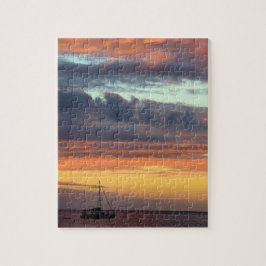 Quebra-cabeça Velejando para o Hawaii Sunset - 8x10 - 110 pcs.