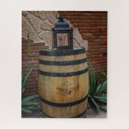 Quebra-cabeça Velha Tequila Barrel com Lanterna
