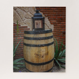 Quebra-cabeça Velha Tequila Barrel com Lanterna