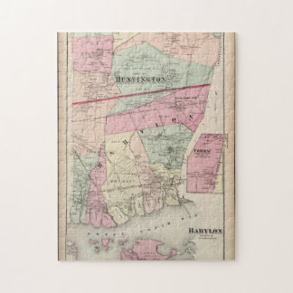 Quebra-cabeça velho de Babylon do tempo