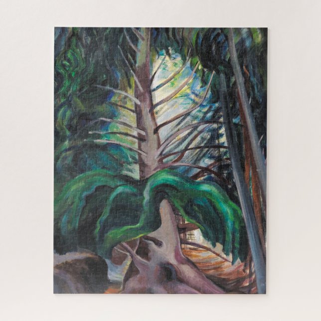 Quebra-cabeça Velho | Emily Carr | (Vertical)