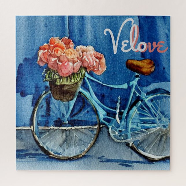 Quebra-cabeça Velo Love Cycling (Vertical)