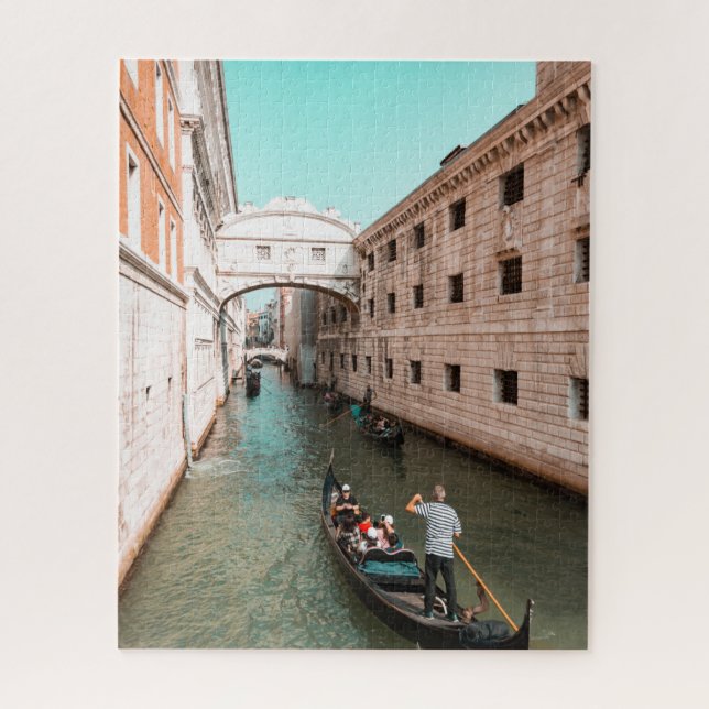 Quebra-cabeça Veneza com gôndola (Vertical)