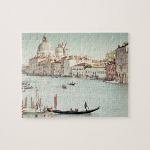 Quebra-cabeça Veneza, Italia o canal grande