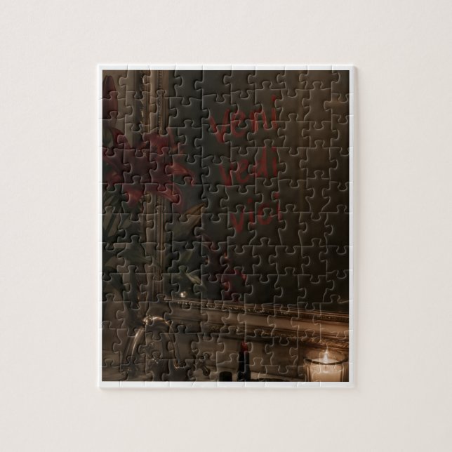 Quebra-cabeça "veni,vedi,veci" (Vertical)
