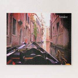 Quebra-cabeça Venice Gondola Ride no Canal Itália