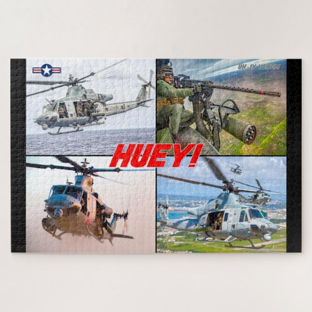 Quebra-cabeça VENOM UH-1Y (20x30 POLEGADAS) (Horizontal)