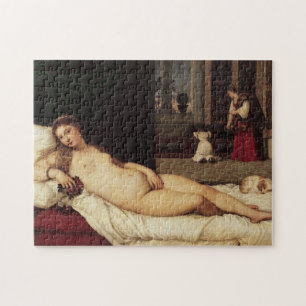 Quebra-cabeça Vênus de Urbino Titian 1538 Veneza