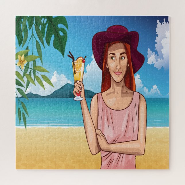 Quebra-cabeça verão (Horizontal)