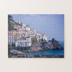 Quebra-cabeça Verão de Cena de Amalfi Coast Cinque Terre Itáli