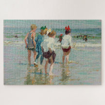 Verão em Brighton Beach (por E.H. Potthast)