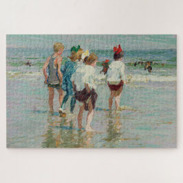 Quebra-cabeça Verão em Brighton Beach (por E.H. Potthast)