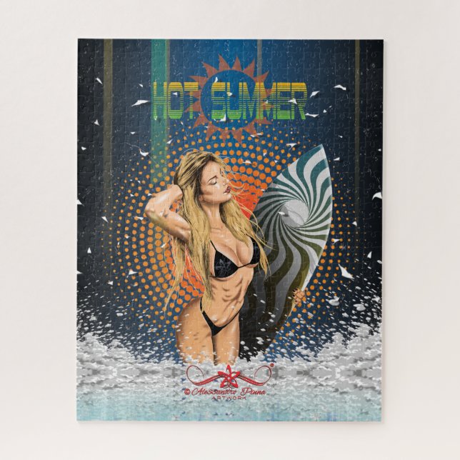 Quebra-cabeça Verão quente (Vertical)