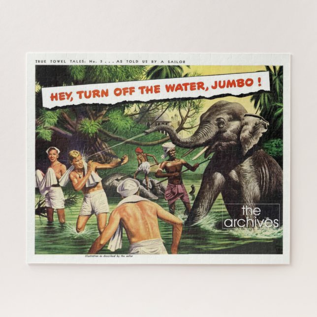 Quebra-cabeça Verdadeiro Tales de Toalha nº 5 de 6 (Horizontal)