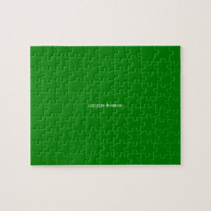 Quebra-cabeça verde