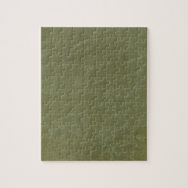 Quebra-cabeça Verde Sólido (Vertical)