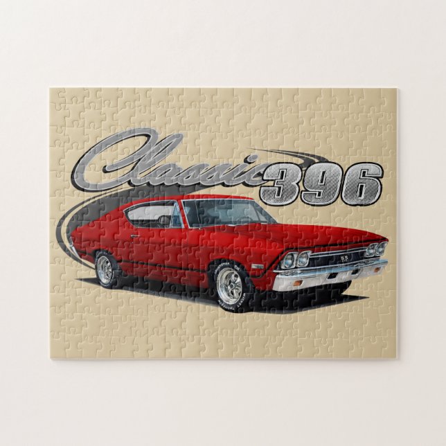 Quebra-cabeça Vermelho clássico 396 (Horizontal)