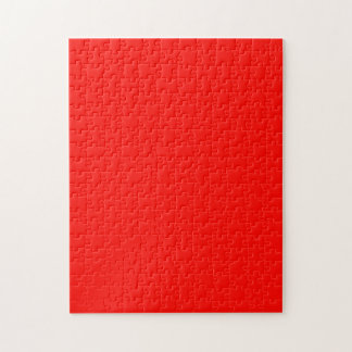 Quebra-cabeça Vermelho Maçã Doce Cor Sólida