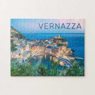 Quebra-cabeça Vernazza Cinque Terre La Spezia Itália Panorama