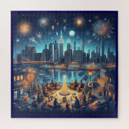 Quebra-cabeça Véspera de Ano Novo em Nova Iorque