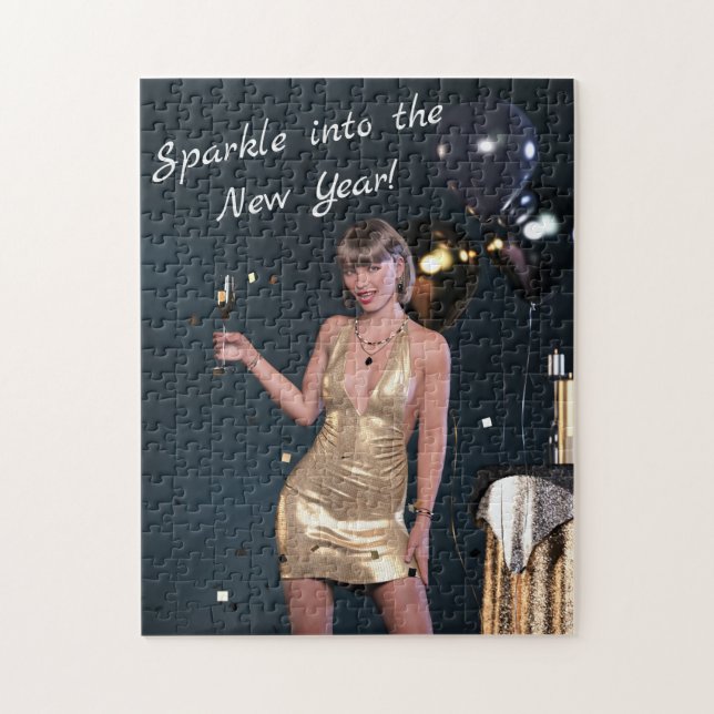 Quebra-cabeça Véspera de ano novo em vestimenta sequestrada (Vertical)