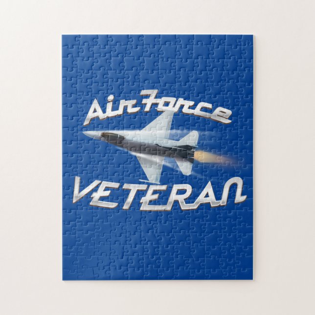 Quebra-cabeça Veterano da Força Aérea (Vertical)