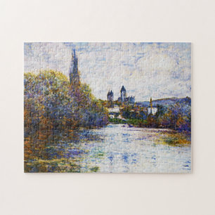 Quebra-cabeça Vetheuil, a arma ligeira do Seine Claude Monet