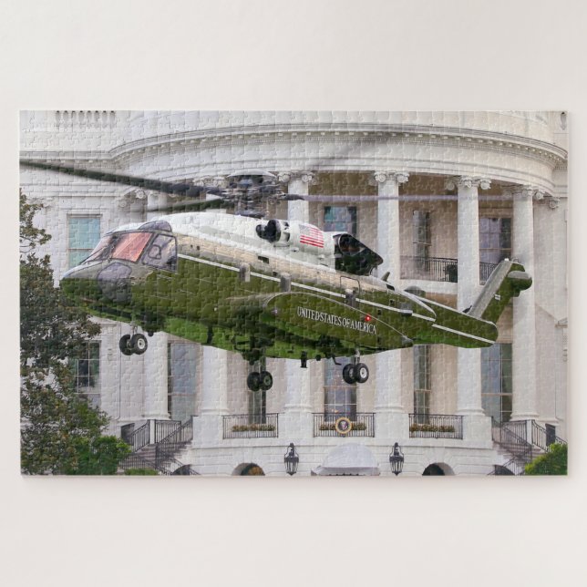 Quebra-cabeça VH- 92A PATRIOT MARINE ONE (20x30 POLEGADAS) (Horizontal)