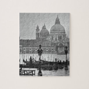 Quebra-cabeça Viagem da Itália no Grande Canal Branco de Veneza